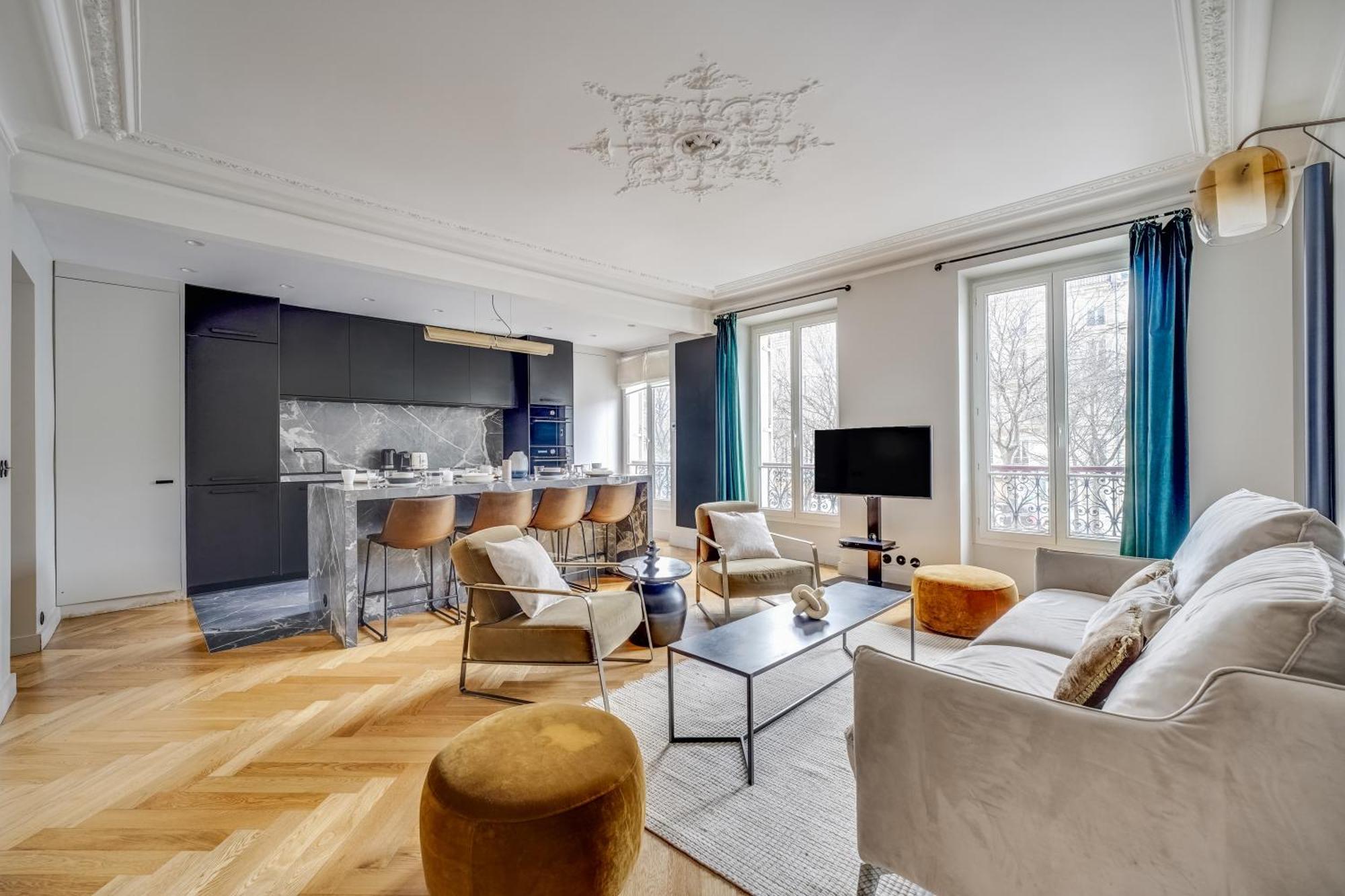 Magnificent - 3br- 8p - Batignolles Parigi