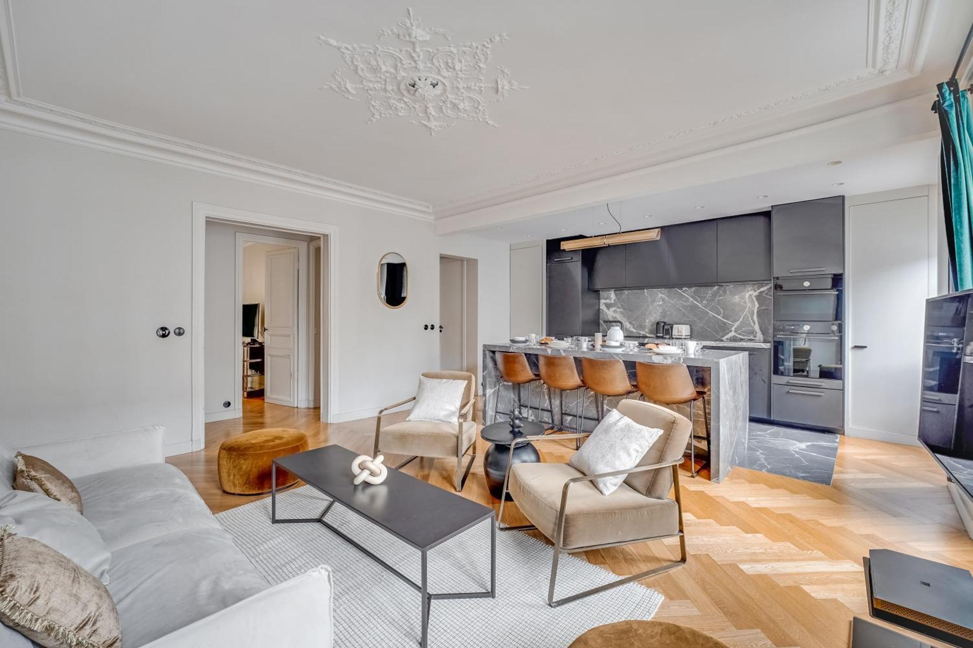 Magnificent - 3br- 8p - Batignolles Appartamento *