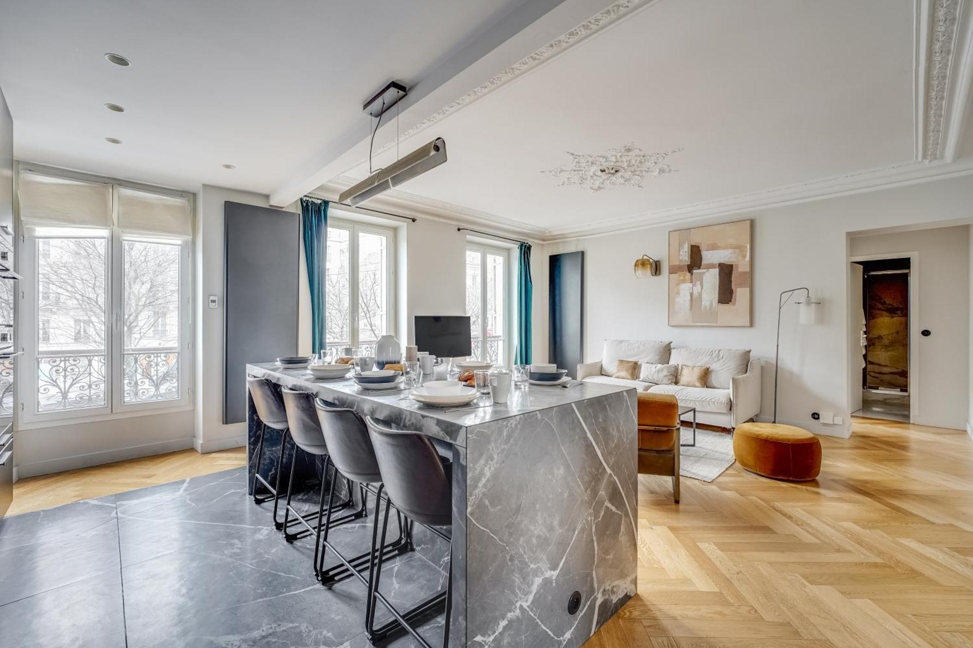 Magnificent - 3br- 8p - Batignolles